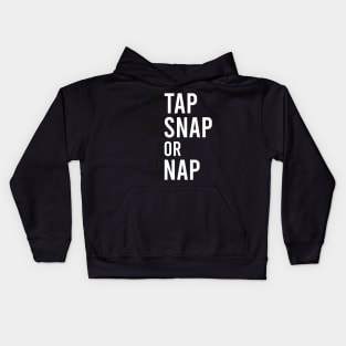 Tap snap or nap - BJJ Kids Hoodie